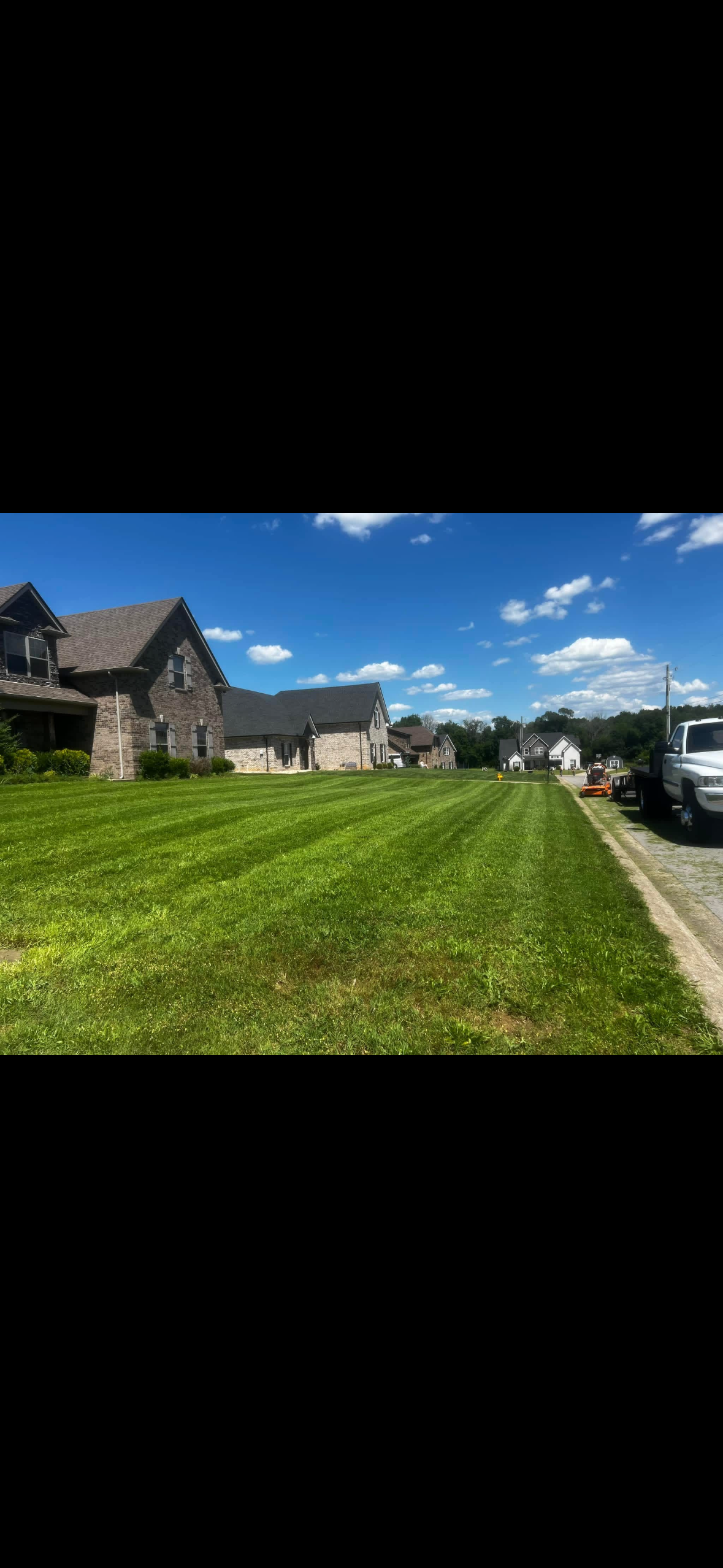 Suburban lawn result